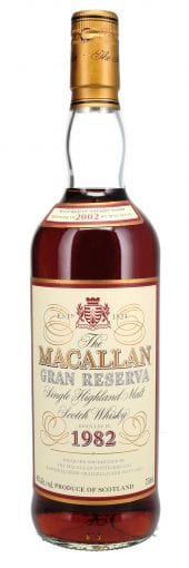 1982 Macallan Single Malt Scotch Whisky Gran Reserva 750ml